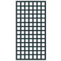 Treillage rectangle 1m x H.1,97 m maille carrée - Anthracite