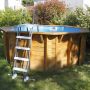 Piscine bois Sunwater 3,60 x H. 1,20 m