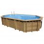Piscine bois Lagon 6,40 x 4,00 x H. 1,30 m