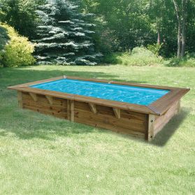 Piscine bois Sunwater 3,50 x 2,00 x H. 0,71 m