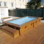 Piscine bois Sunwater 3,50 x 2,00 x H. 0,71 m