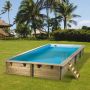 Piscine bois Azura 5,05 x 3,50 x H. 1,26 m