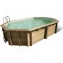Piscine bois Ocea 6,10 x 4,00 H. 1,30 m