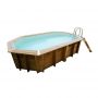 Piscine bois Sunwater 4,90 x 3,00 x H. 1,20 m