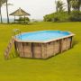 Piscine bois Ocea 5,50 x 3,55 H. 1,20 m
