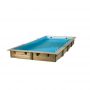Piscine bois Linea 6,50 x 3,50 H. 1,40 m