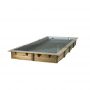 Piscine bois Linea 6,50 x 3,50 H. 1,40 m