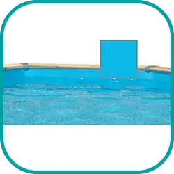 Coloris liner Ubbink bleu