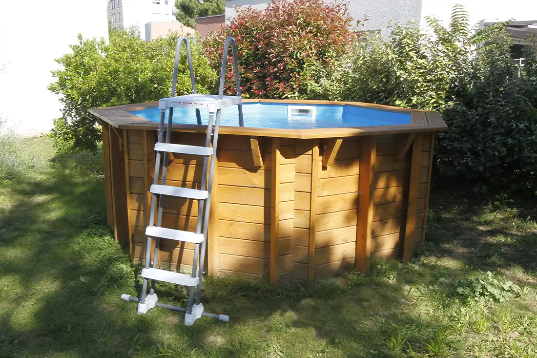 Piscine Sunwater Ubbink 3,60 x H. 1,20m de forme octogonale